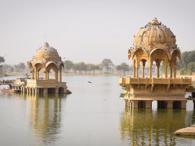 jaisalmer buildings in water