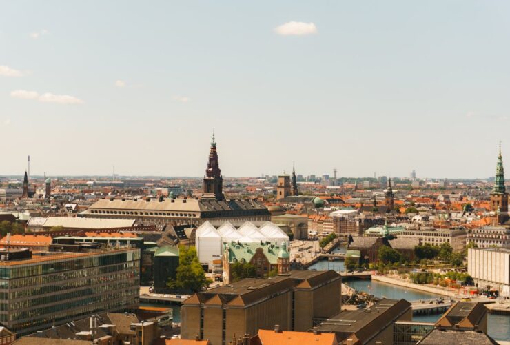 aerial-view-of-copenhagen-cityscape-on-a-sunny-day